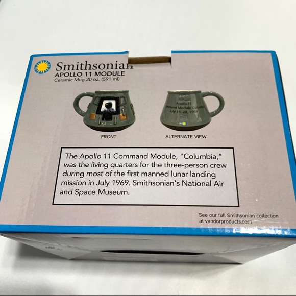 Smithsonian Apollo 11 Module Ceramic 20 oz Mug - Picture 5 of 9